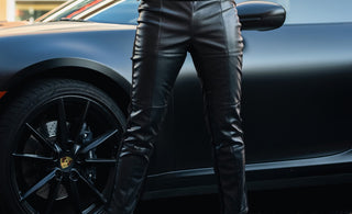 Stylish Leather Pants Outfit