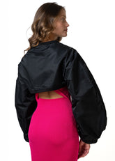 Belted Bomber Shrug Layering Pieces Kate Hewko 