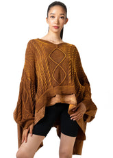 Cable Knit Batwing Sweater Sweaters Kate Hewko 