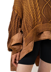 Cable Knit Batwing Sweater Sweaters Kate Hewko 