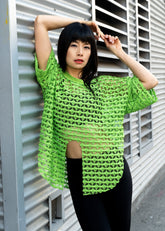 Crochet Asymmetrical Tee Tees Kate Hewko 