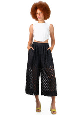 Crochet Cropped Pants Pants Kate Hewko 