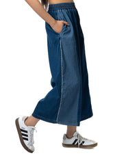 Cropped Contrast Denim Pant Pants Kate Hewko 