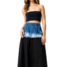 Denim Block Sweat Skirt Kate Hewko 