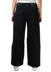 Drawstring Wide Leg Sweatpant Pants Kate Hewko 