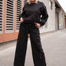 Drawstring Wide Leg Sweatpant Pants Kate Hewko 