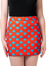 Hearted Quilted Mini Skirt Skirts Kate Hewko 