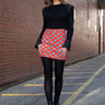 Hearted Quilted Mini Skirt Skirts Kate Hewko 