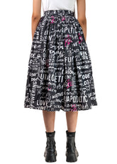 KH Graffiti Print Skirt Skirts Kate Hewko 