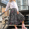 KH Graffiti Print Skirt Skirts Kate Hewko 