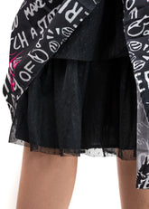 KH Graffiti Print Skirt Skirts Kate Hewko 