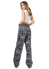 KH Graffiti Printed Pants Pants Kate Hewko 