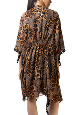 Leopard Paisley Rivet Kimono Layering Pieces Kate Hewko 