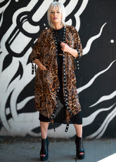 Leopard Paisley Rivet Kimono Layering Pieces Kate Hewko 