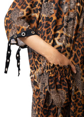 Leopard Paisley Rivet Kimono Layering Pieces Kate Hewko 