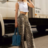 Leopard Print Palazzo Pant Pants Kate Hewko 