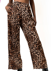 Lightweight Leopard Print Pants Pants Kate Hewko 