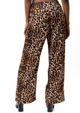 Lightweight Leopard Print Pants Pants Kate Hewko 