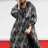 Long Abstract Hooded Coat Outerwear Kate Hewko Gray One size 