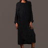 Long Distressed Cable Knit Dress Dresses Kate Hewko 