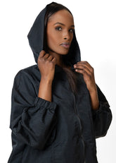 Long Lightweight Hooded Jacket Kate Hewko 