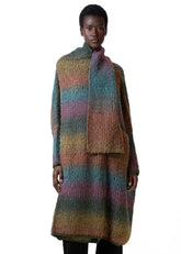 Long Multicolor Wrap Cardigan Cardigans Kate Hewko 