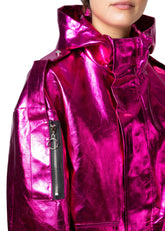 Metallic Lightweight Jacket Outerwear Kate Hewko 