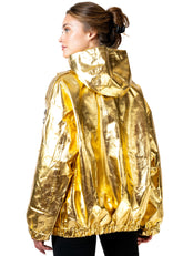 Metallic Lightweight Jacket Outerwear Kate Hewko 