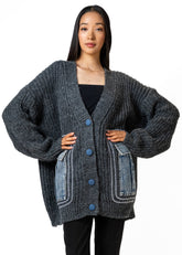 Not So Basic Chunky Cardigan Kate Hewko 