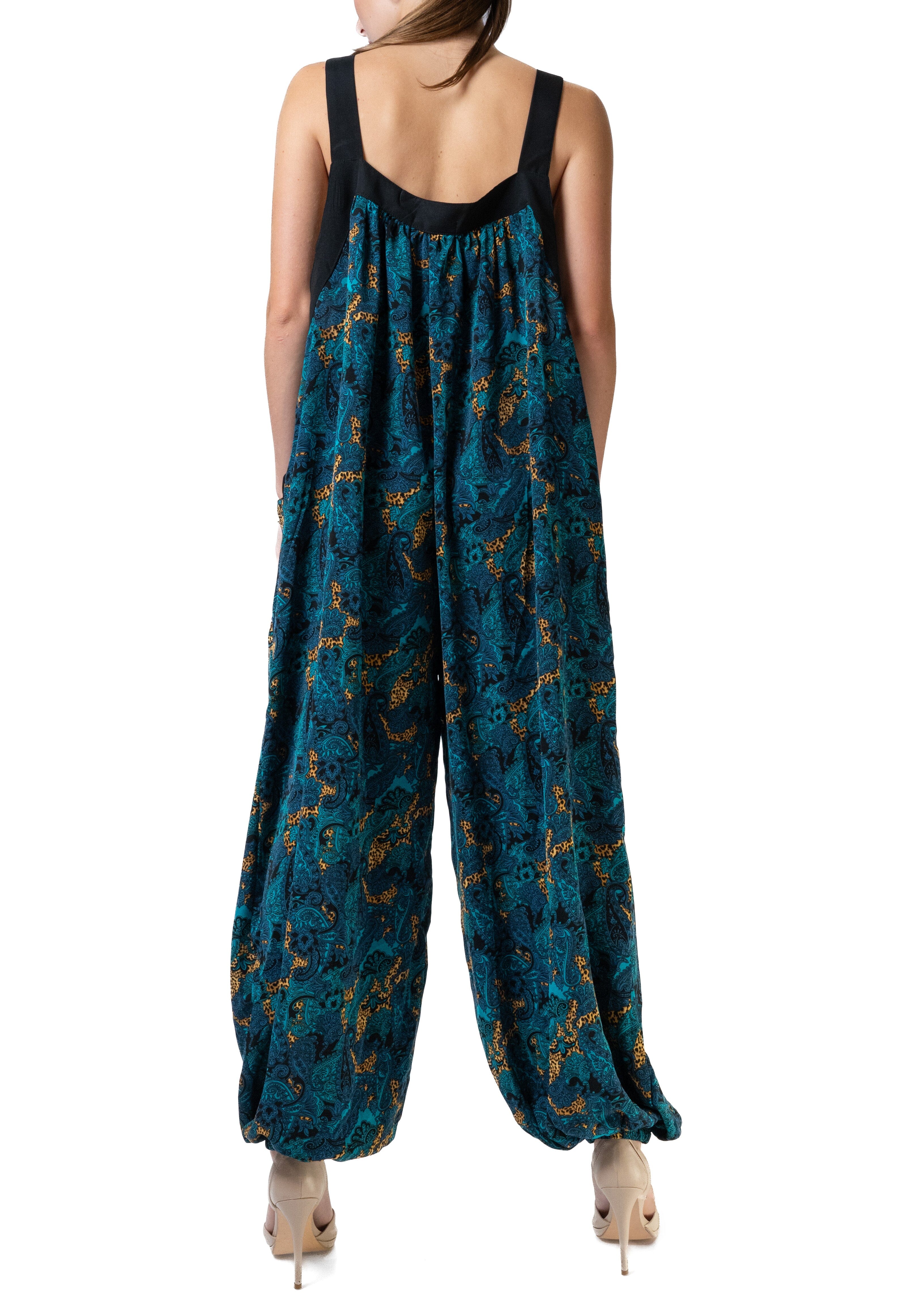 Paisley Printed Overalls Kate Hewko 