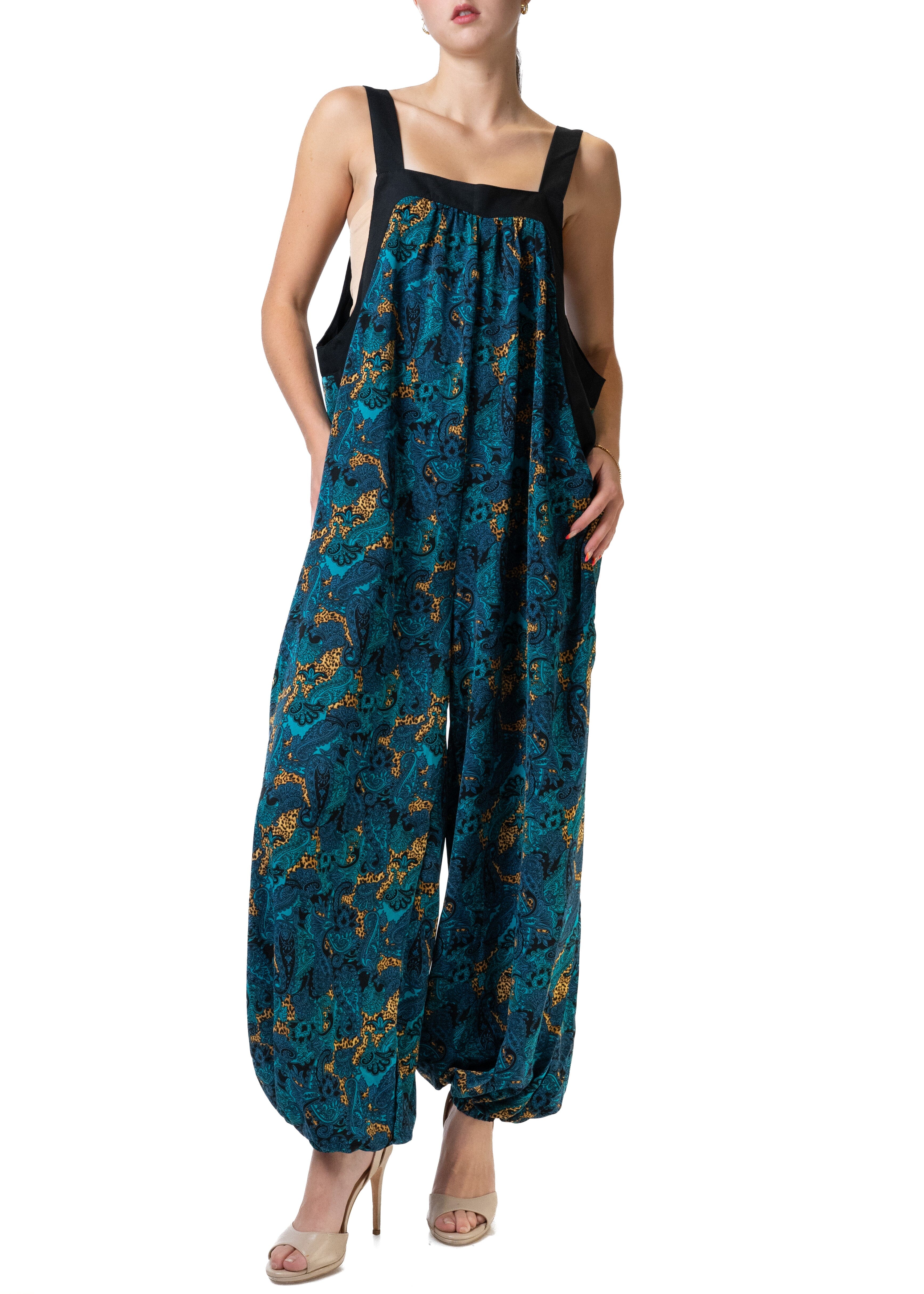 Paisley Printed Overalls Kate Hewko 