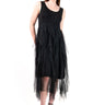 Ruffle Tulle Slip Dress Dresses Kate Hewko One Size Black 