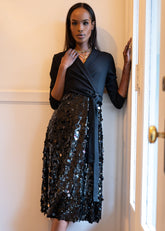 Sequin Skirt Long Sleeve Dress Dresses Kate Hewko 