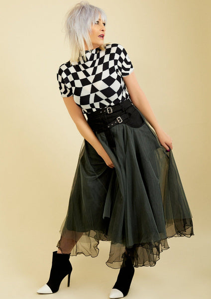 A-Line Tulle Skirt - Kate Hewko Concept Store