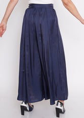 Wide Leg Silky Trouser Pants Kate Hewko 